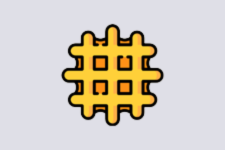 Waffle word game